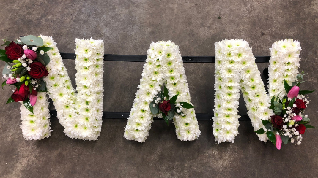 NAN Massed Letters Buy Online Or Call 0151 526 1577